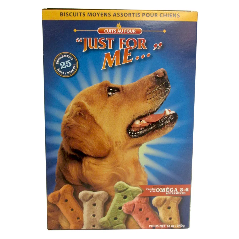 25 Dog Treats Bones Doggie Biscuit Trainning Snack Cookie Natural Puppy Pet 340g