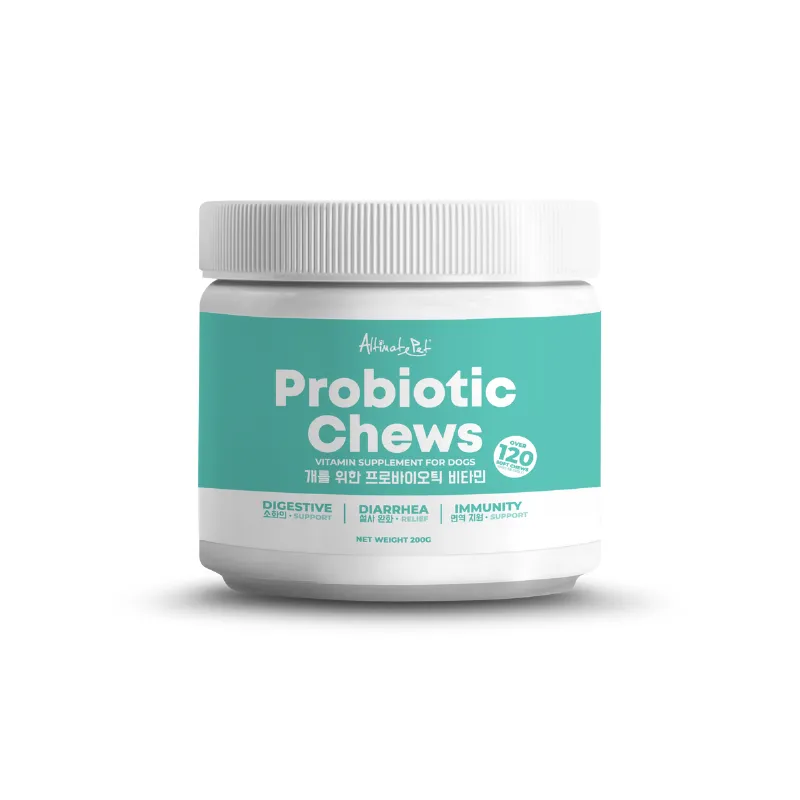 Altimate Pet Probiotic Vitamin Supplement For Dogs - Over 120 Soft Chews (200g)