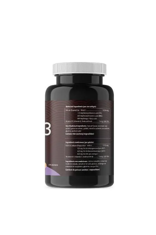 AquaOmega Omega-3 High DHA 120s