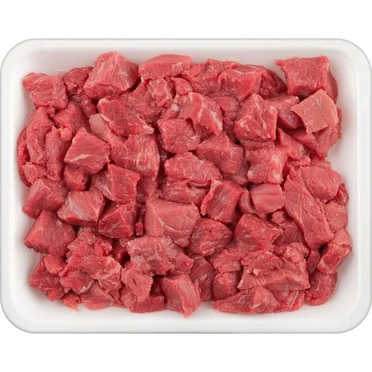 Beef Stew Meat Family Pack, 2.00 - 2.51 lb Tray