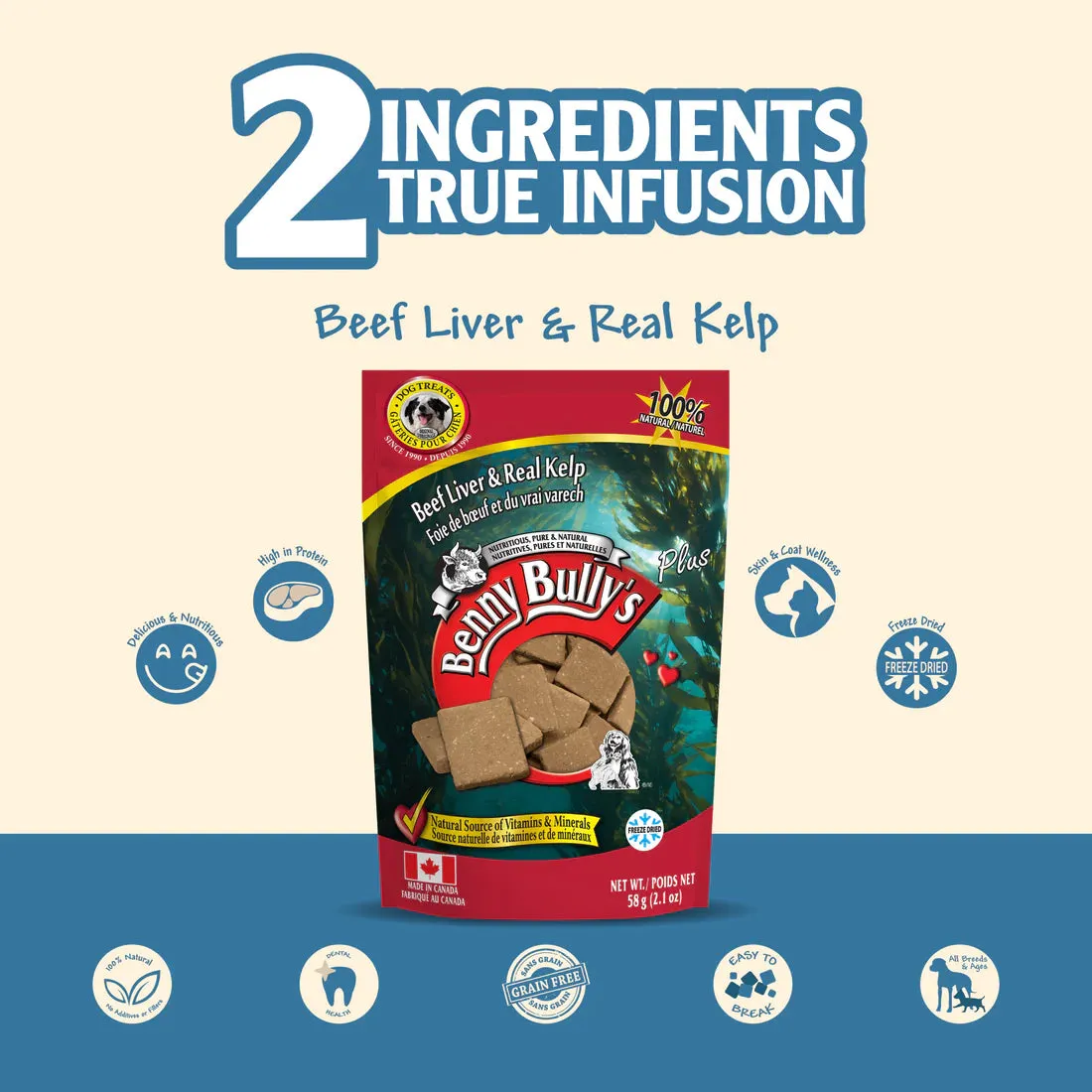 Benny Bully - Beef Liver   Kelp