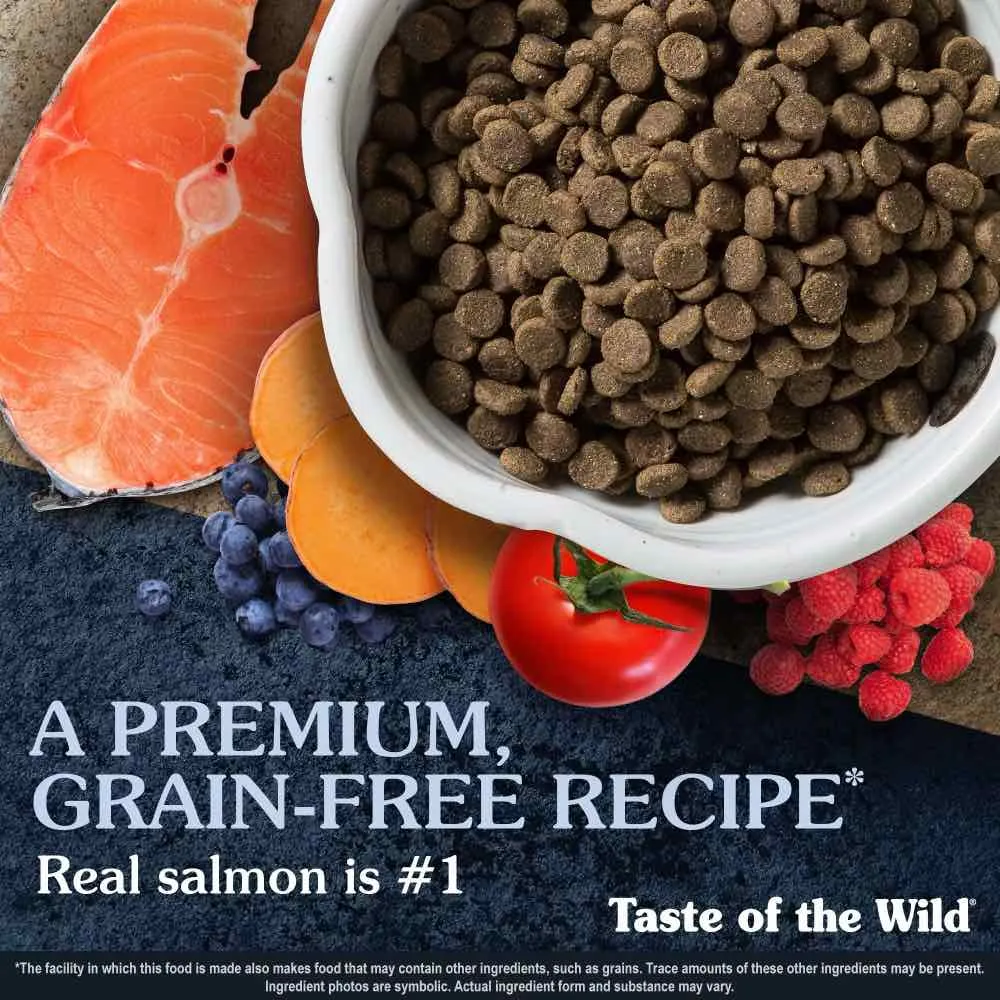 'BUNDLE DEAL/FREE TREAT': Taste of the Wild Pacific Stream with Smoked Salmon Grain Free Dry Dog Food