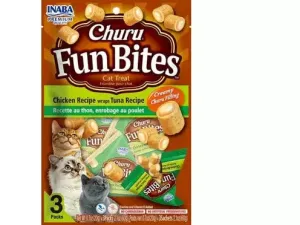 Churu Fun Bites Chicken Recipe Wraps Tuna