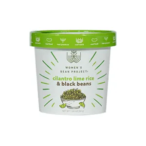 Cilantro Lime Black Beans & Rice Cup