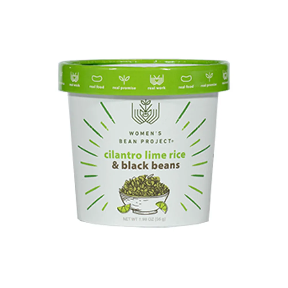 Cilantro Lime Black Beans & Rice Cup