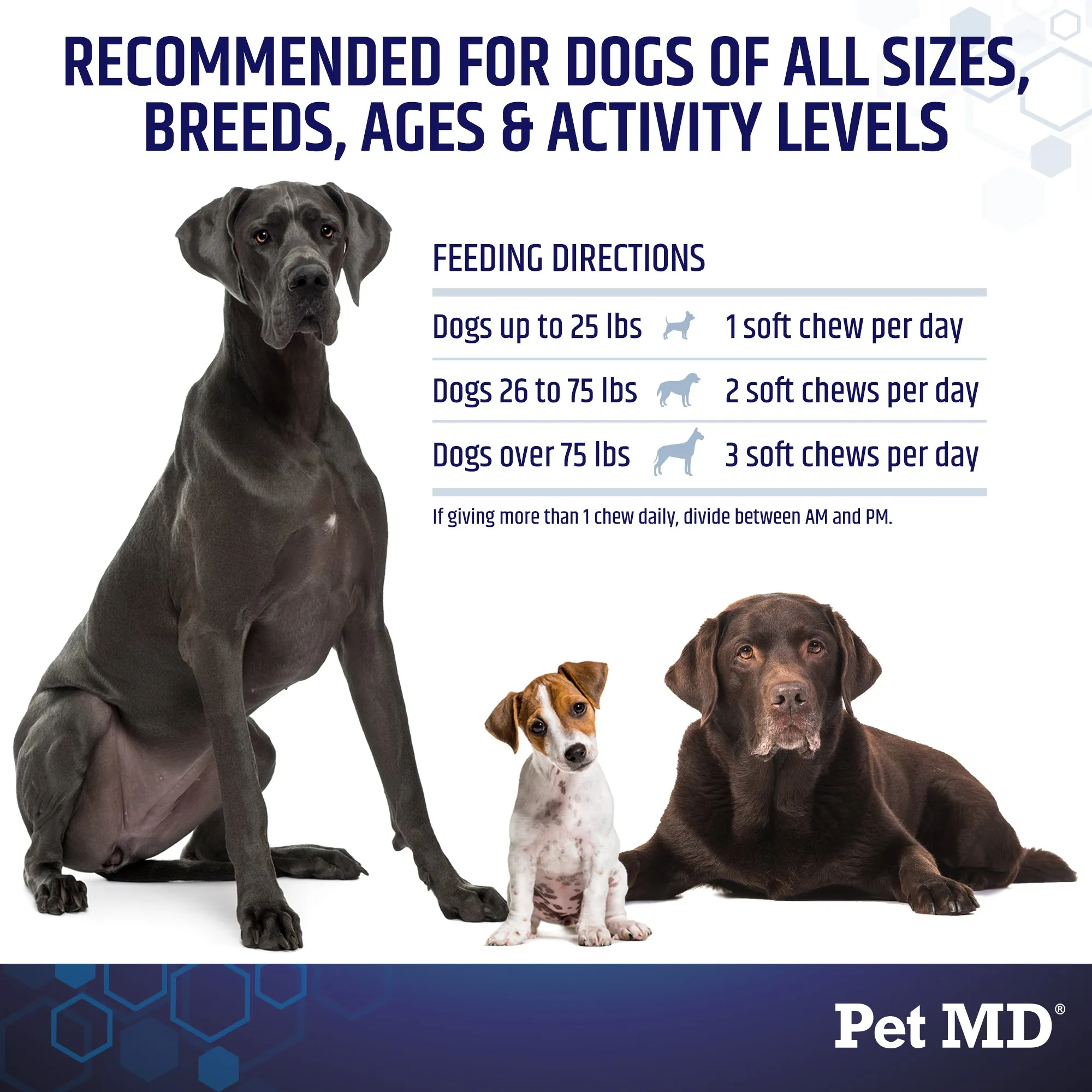 Daily Vitamins for Dogs - 60 Soft Chews