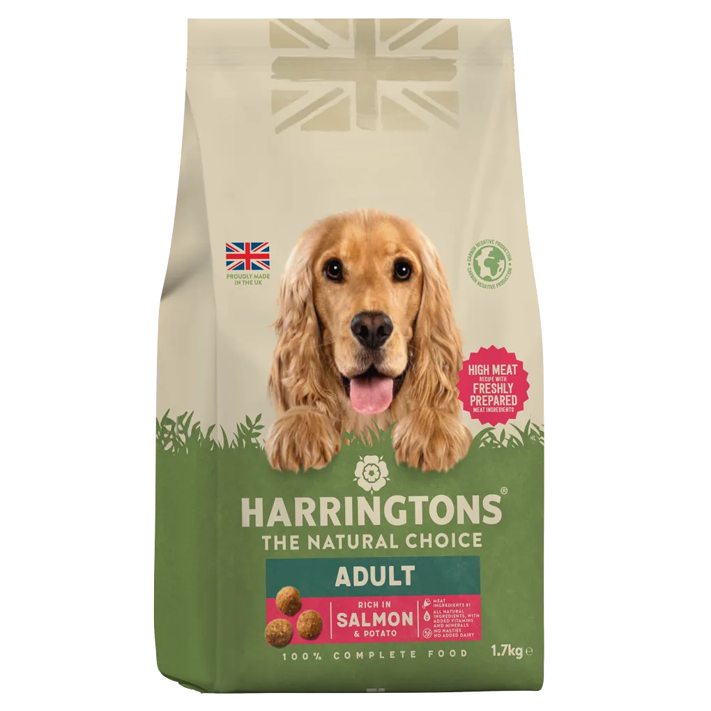 Dry Adult Dog Food Rich in Salmon & Potato 1.7kg