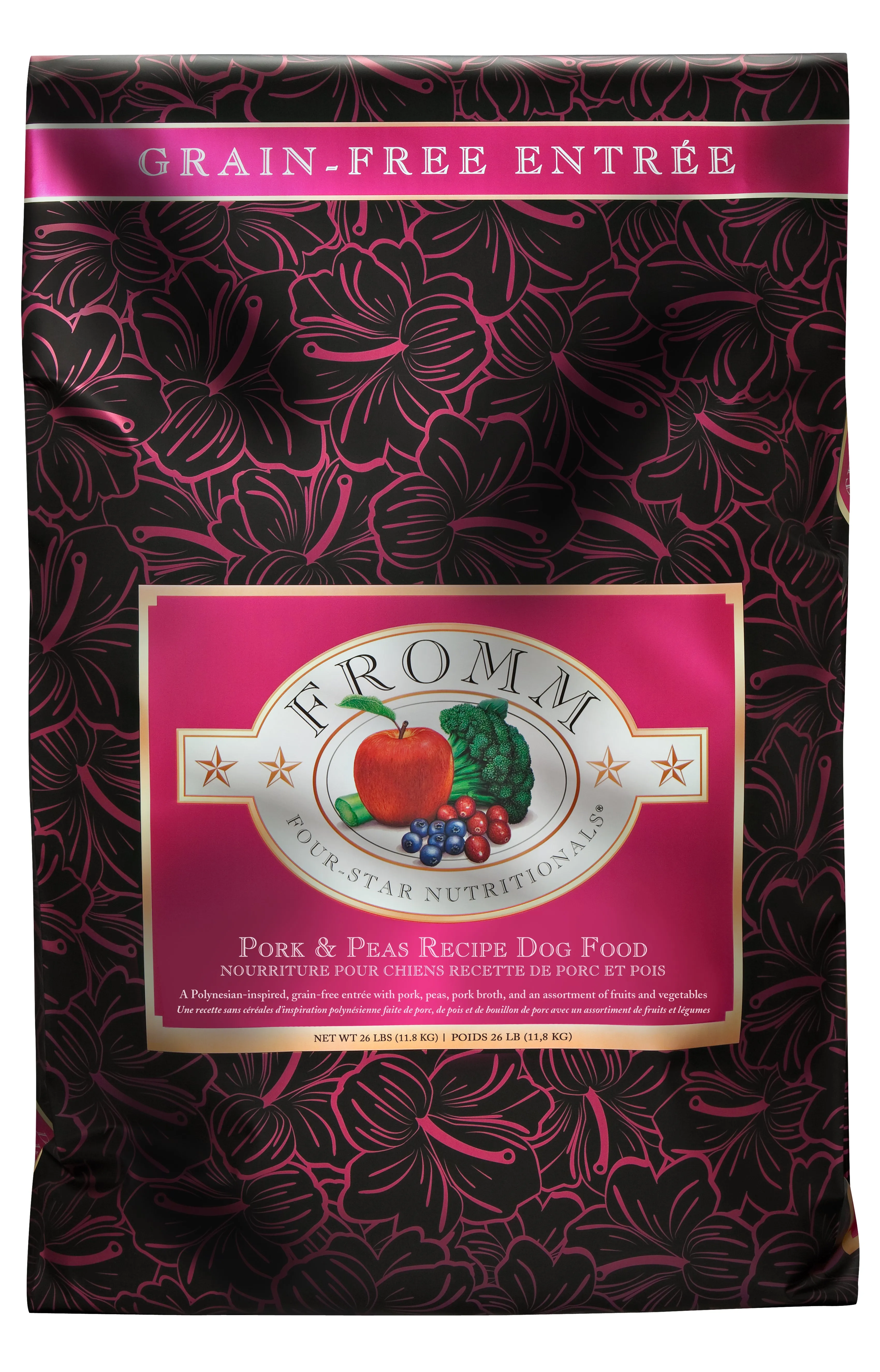 Fromm - Four-Star Pork & Peas - Dry Dog Food - Various Sizes