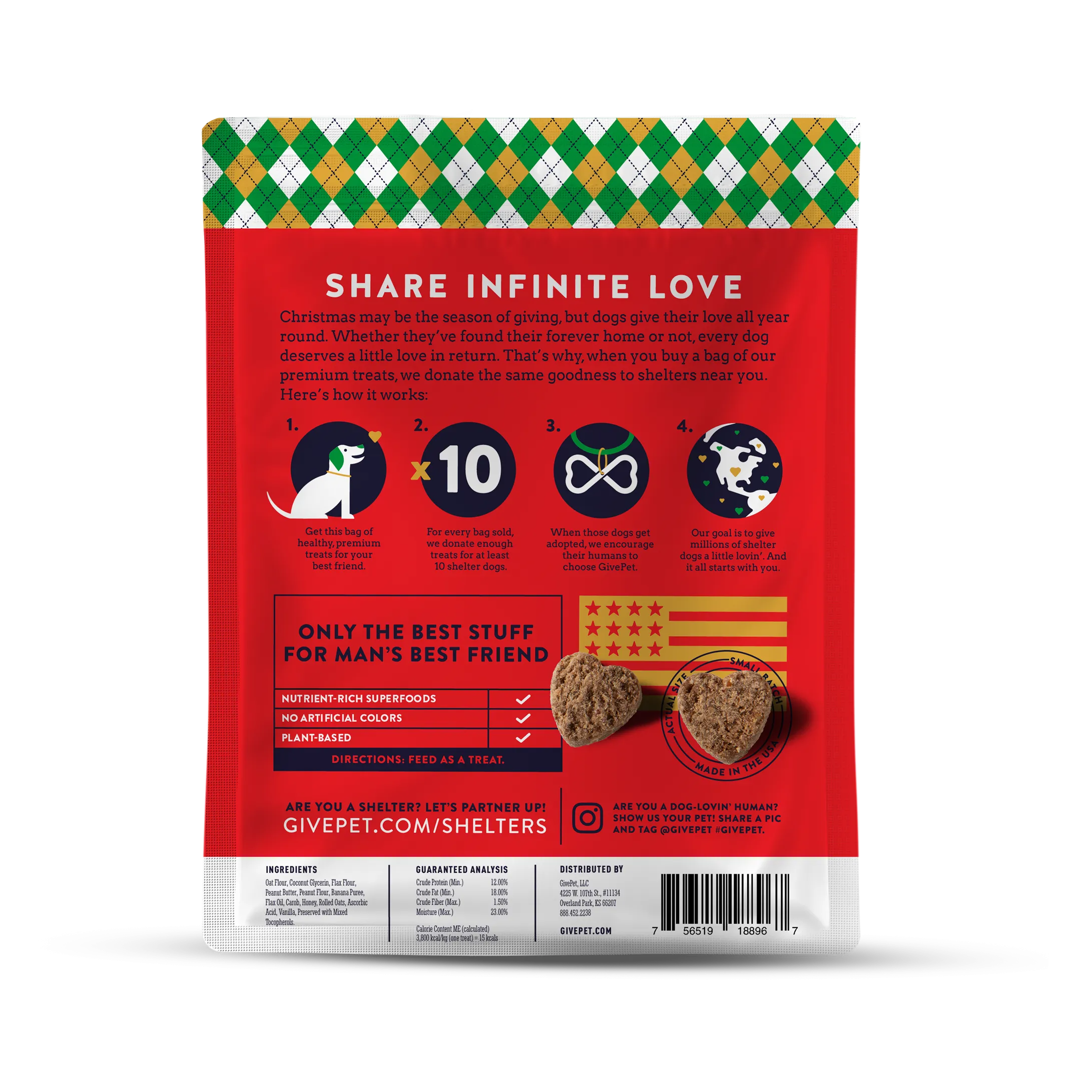 GivePet Dog Treats - Muttcracker