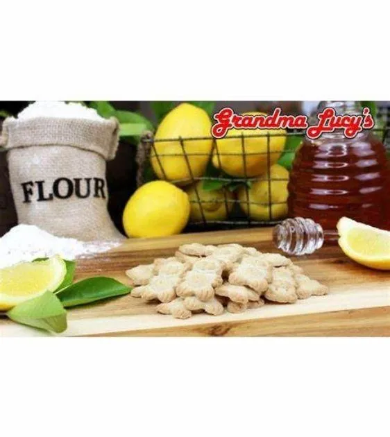 Grandma Lucy’s Organic Oven Baked Honey Lemon Dog Treats