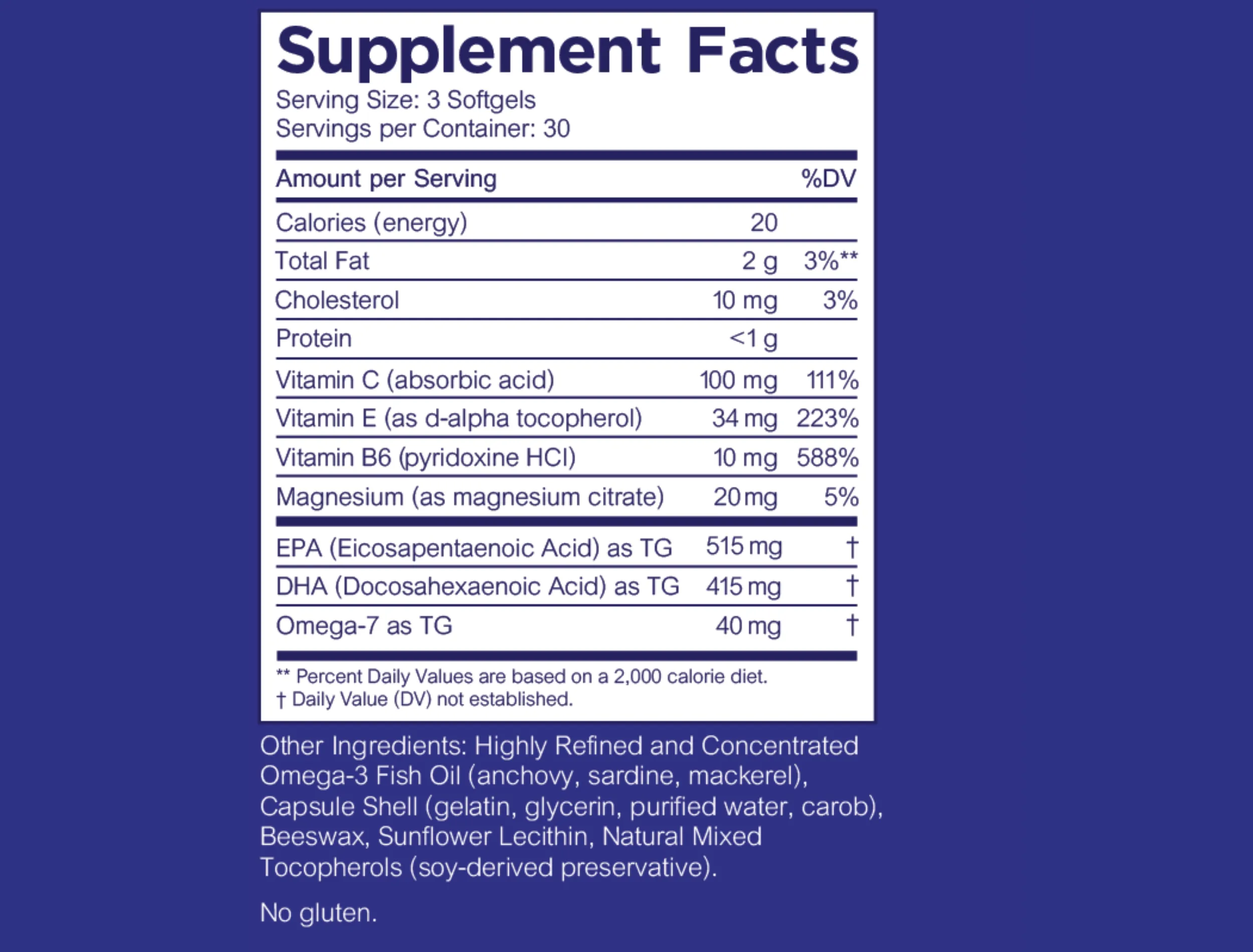 Heyedrate® Omega-3 for Eye Health | 1-Month Supply