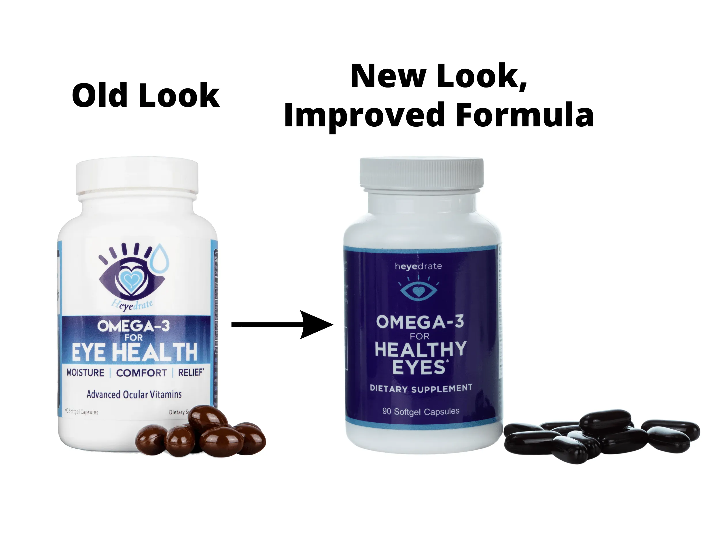 Heyedrate® Omega-3 for Eye Health | 1-Month Supply