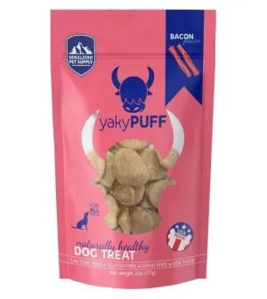 Himalayan Pet Supply Yaky Puff Bacon Dog Treats