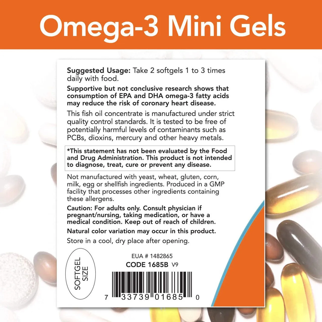 Now Omega-3 Mini Gels