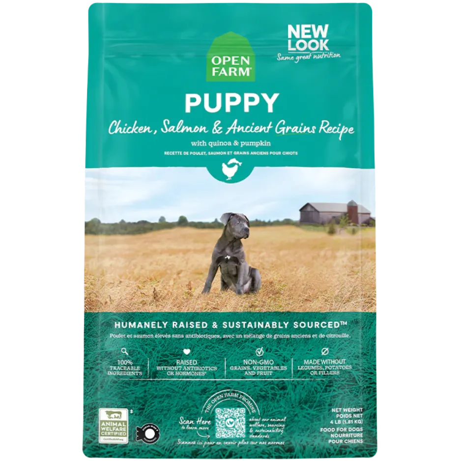 Open Farm Ancient Grains High-Protein Puppy Dry Dog Food