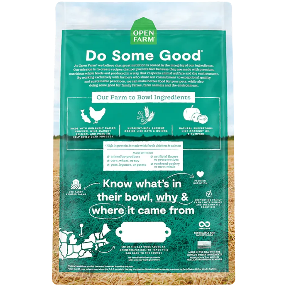 Open Farm Ancient Grains High-Protein Puppy Dry Dog Food