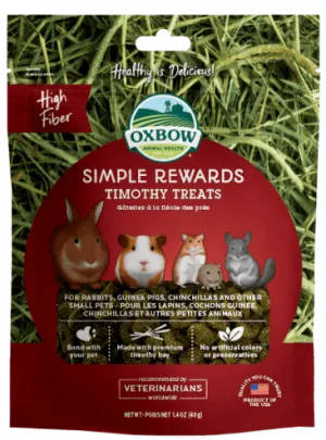 Oxbow Simple Rewards Timothy Baked Treats