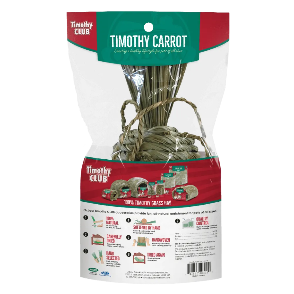 Oxbow Timothy Carrot