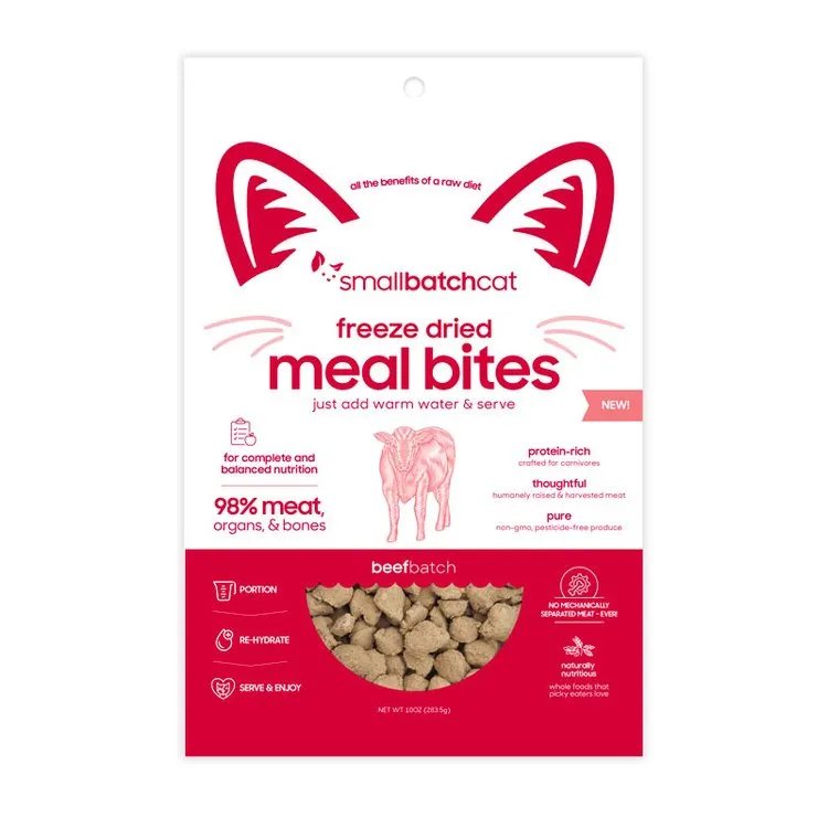 Small Batch Freeze-Dried Meal Bites, Beef