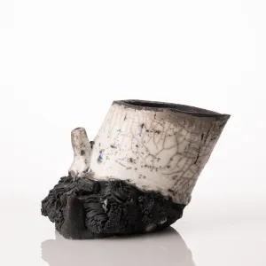 Spring Artsy Planter (Raku Fired)
