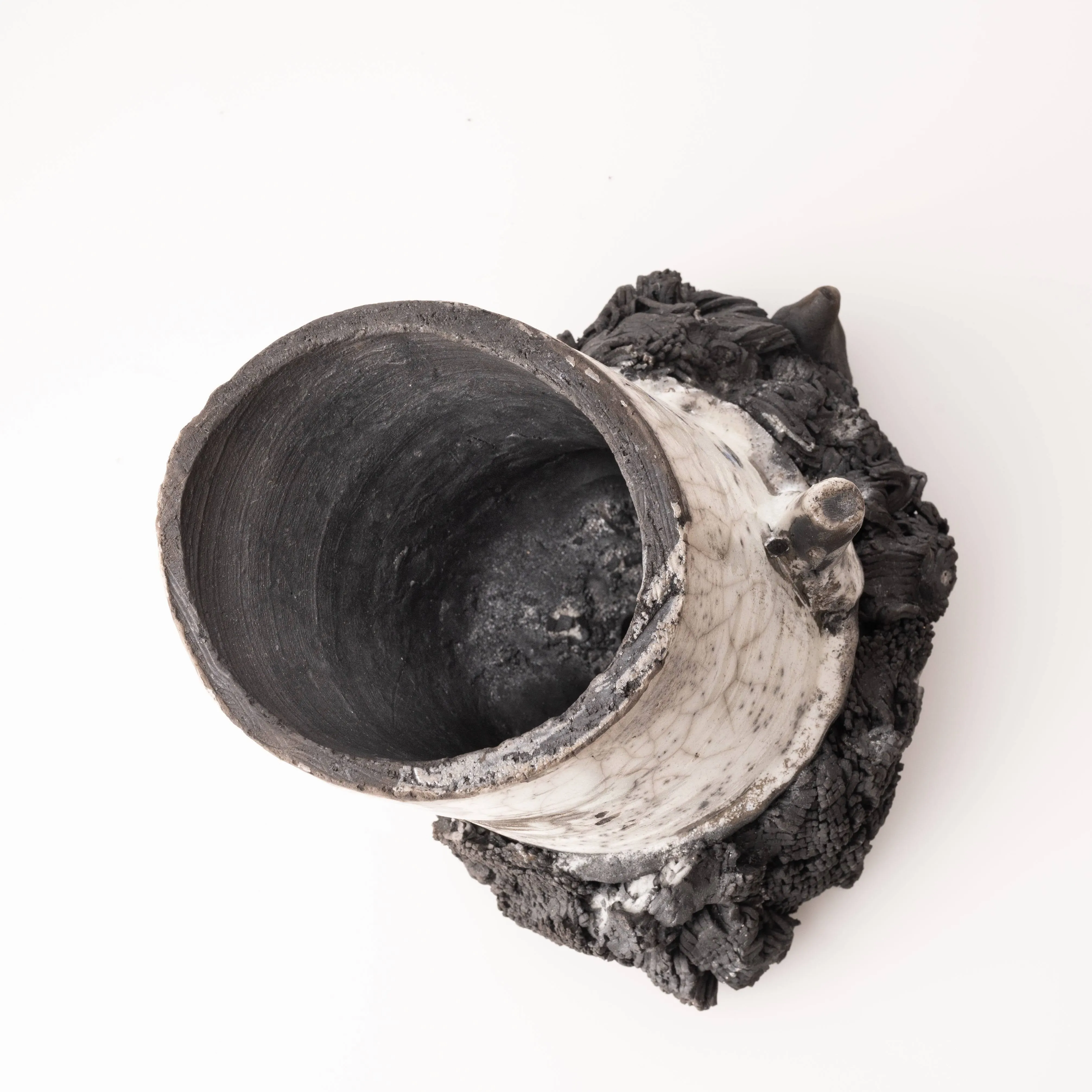Spring Artsy Planter (Raku Fired)