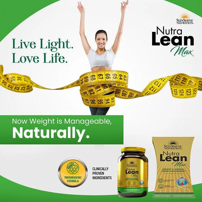 Sunshine Nutrition Nutra Lean Max 180 Capsules