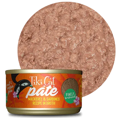 Tiki Cat Grill Pate Mackerel Sardine 2.8oz
